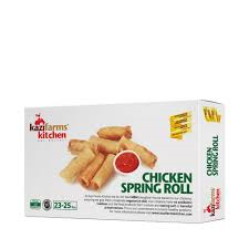 Kazi Farms Kitchen Chicken Spring Roll (23-25pcs) 250g স্প্রিং রোল