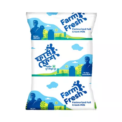 Farm Fresh Liquid Milk 500ml তরল দুধ