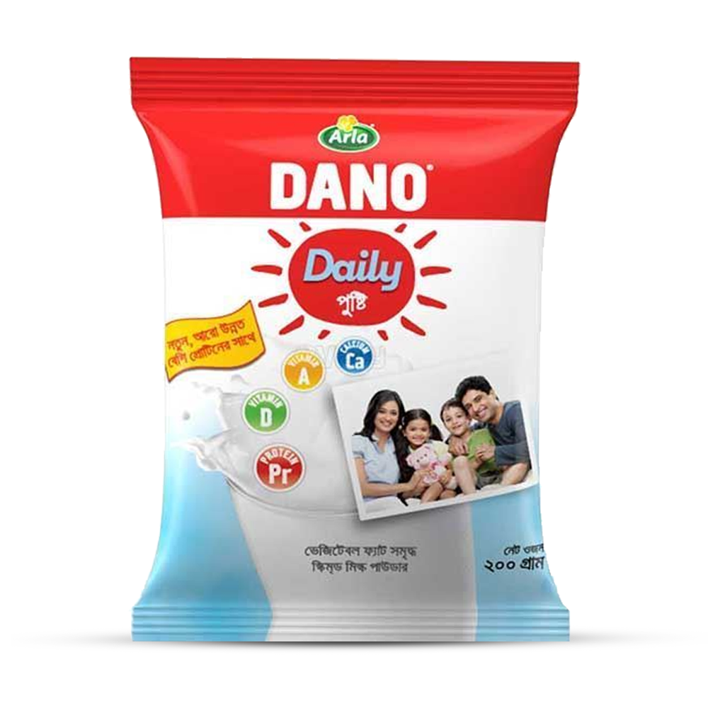 Dano Daily Pusti Milk Powder 200g গুঁড়া দুধ